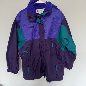 Columbia Vintage Purple Jacket